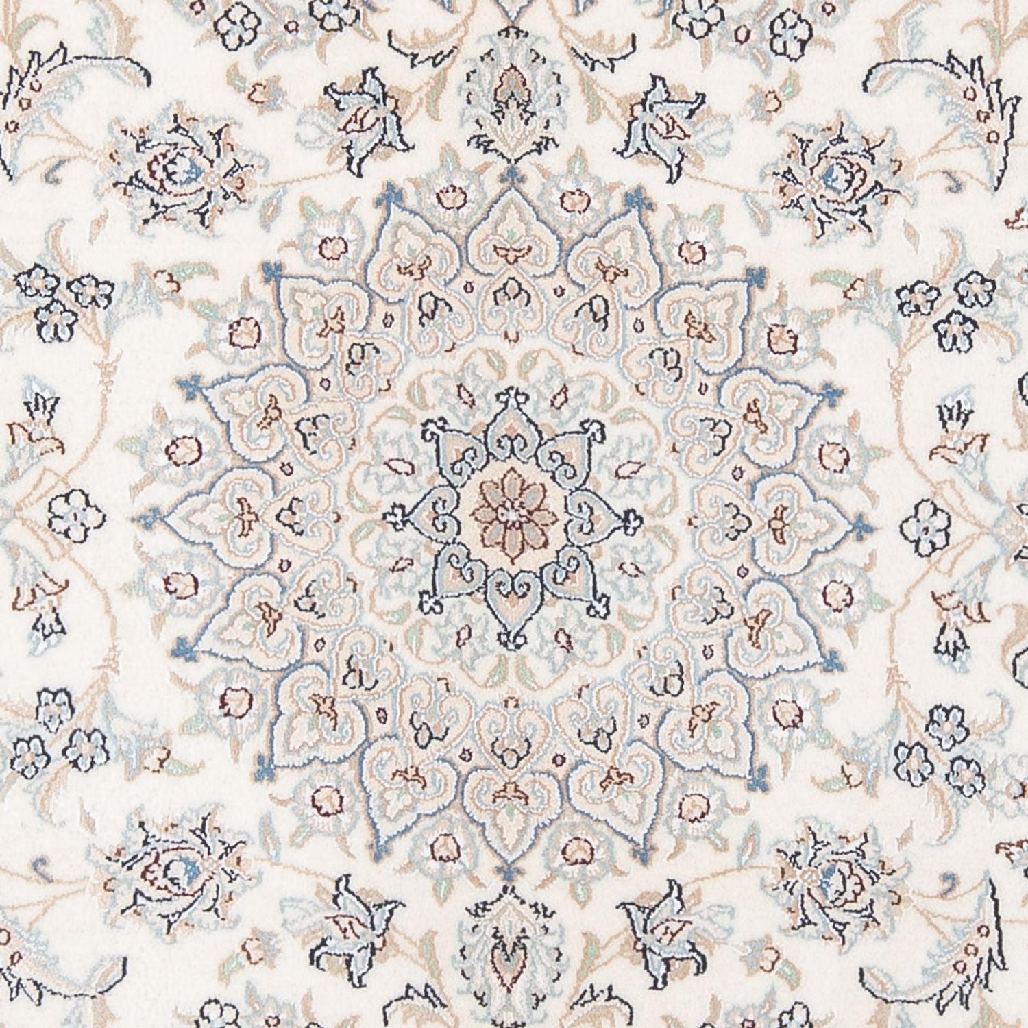 Tapis persan - Nain - Premium - 202 x 150 cm - crème