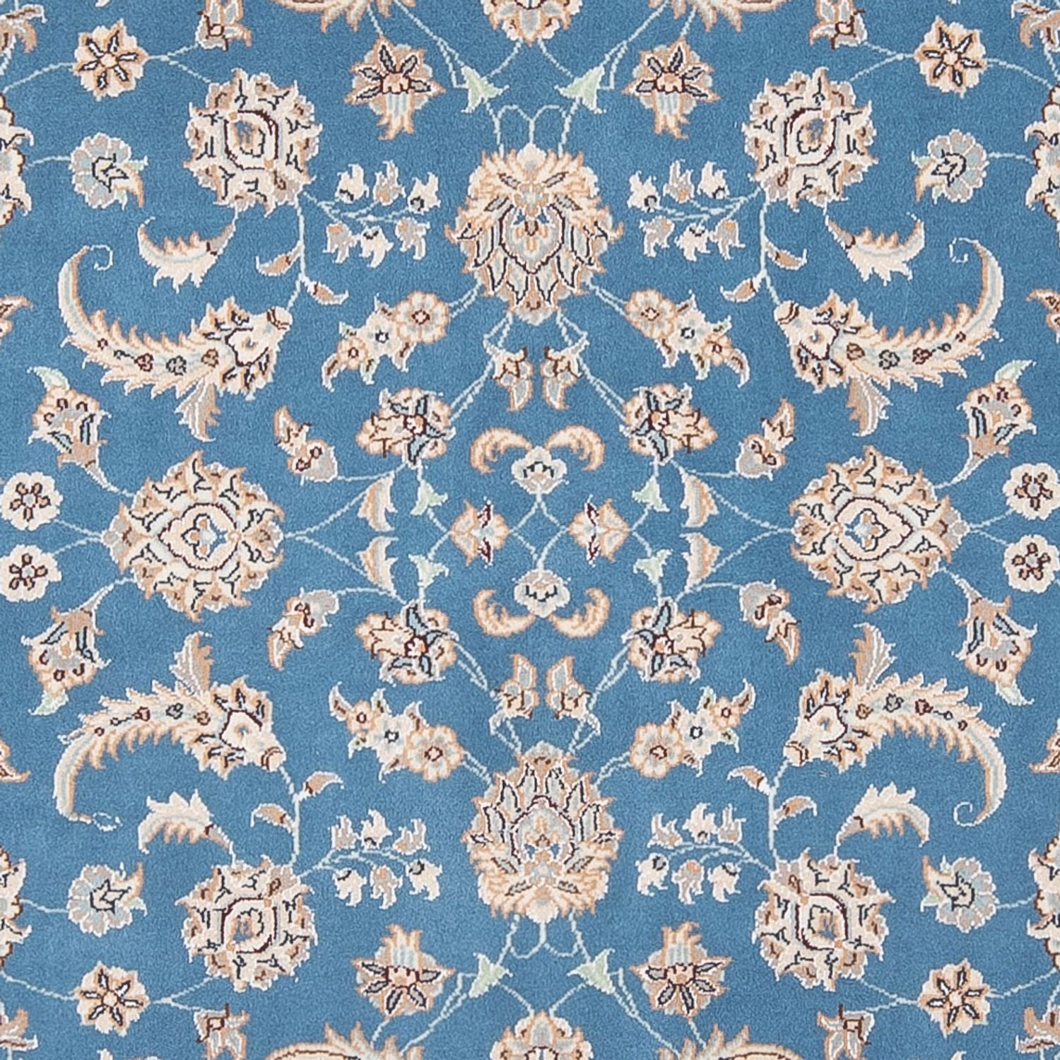 Tapis persan - Nain - Premium - 202 x 150 cm - bleu