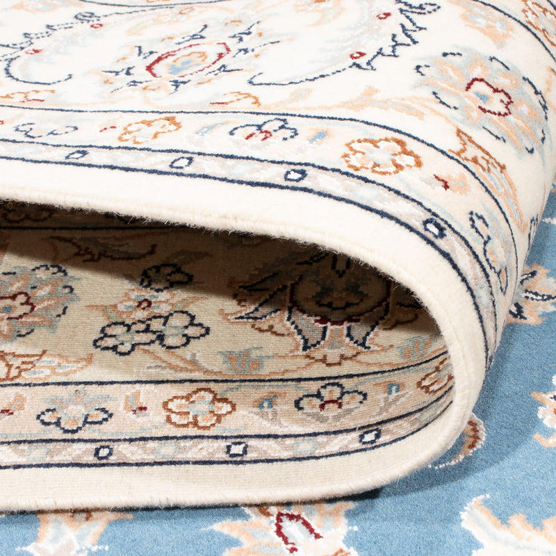 Tapis persan - Nain - Premium - 202 x 150 cm - bleu