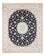 Tapis persan - Nain - 278 x 223 cm - bleu foncé