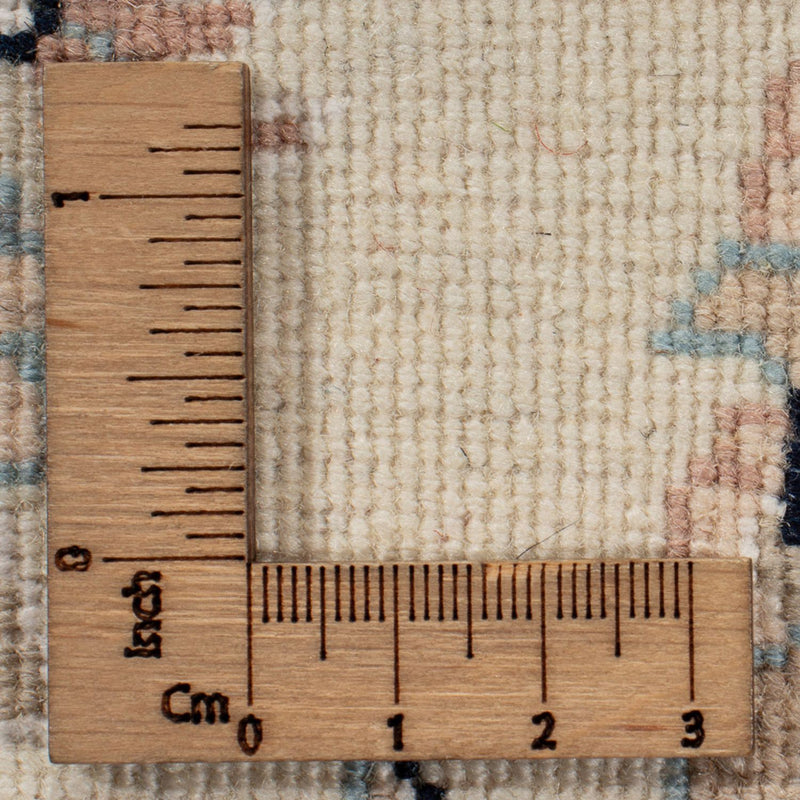 Tapis persan - Nain - 278 x 223 cm - bleu foncé