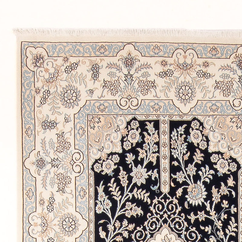 Tapis persan - Nain - Premium - 304 x 197 cm - bleu foncé