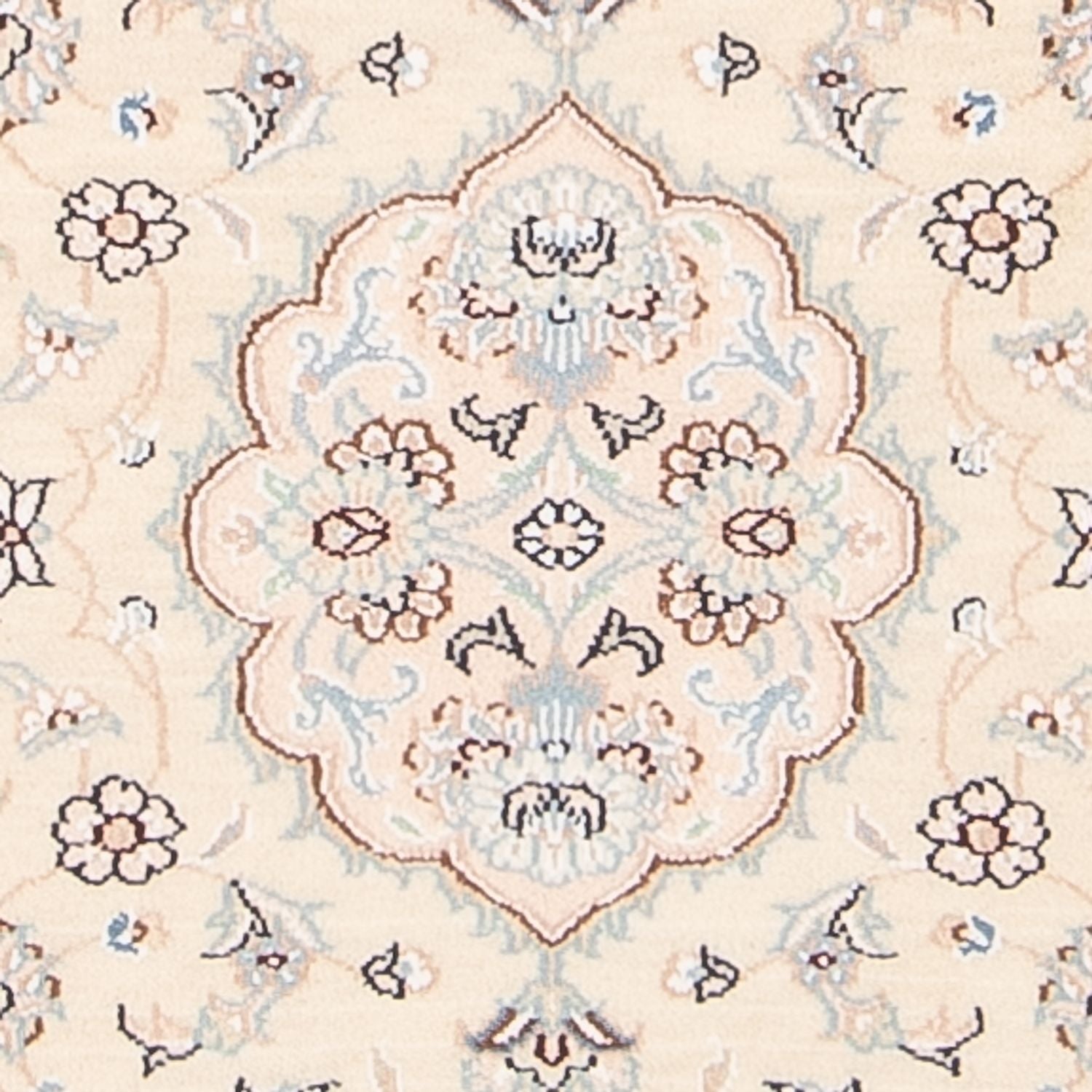 Tapis persan - Nain - 90 x 60 cm - beige