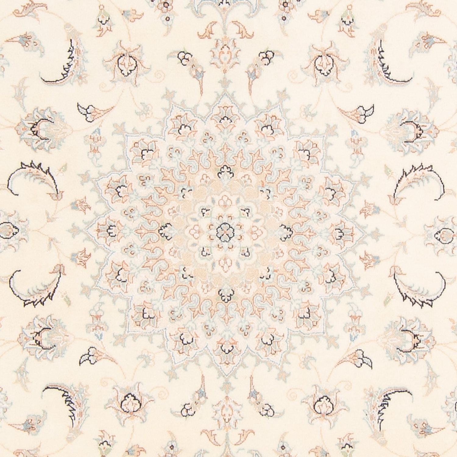 Tapis persan - Nain - 236 x 170 cm - beige