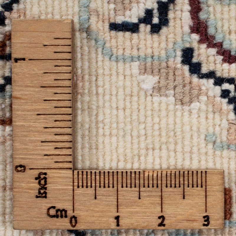 Tapis persan - Nain - 235 x 171 cm - bleu foncé