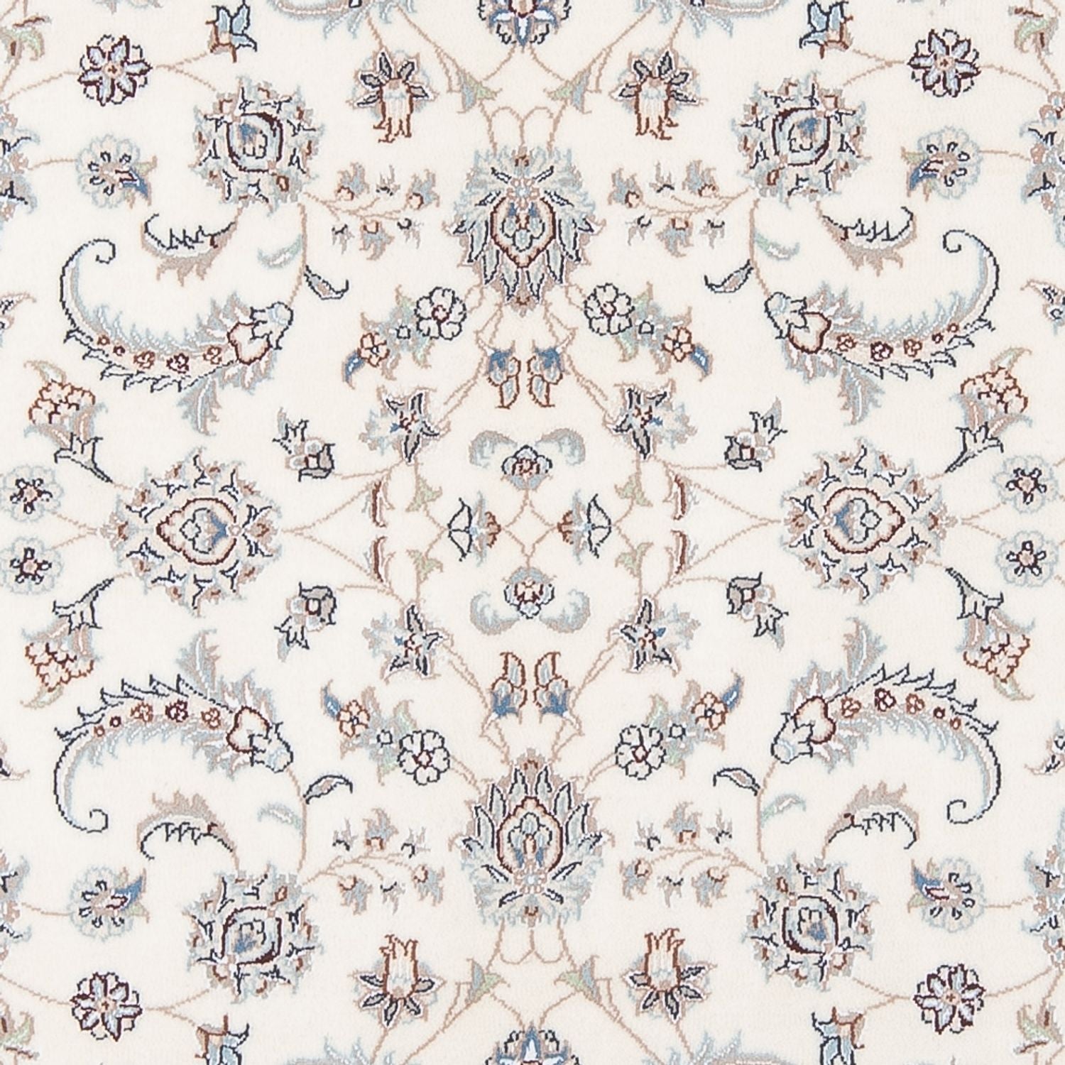 Tapis persan - Nain - Premium - 201 x 148 cm - crème