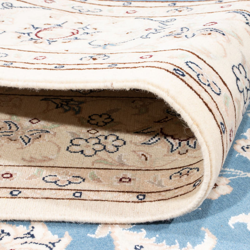 Tapis persan - Nain - Premium - 200 x 148 cm - bleu