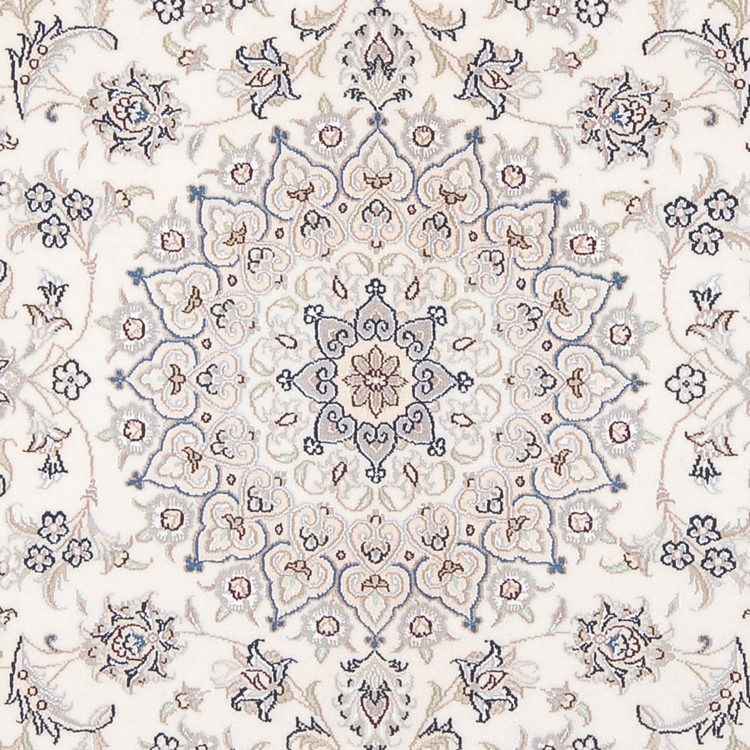 Perserteppich - Nain - Premium - 204 x 150 cm - creme