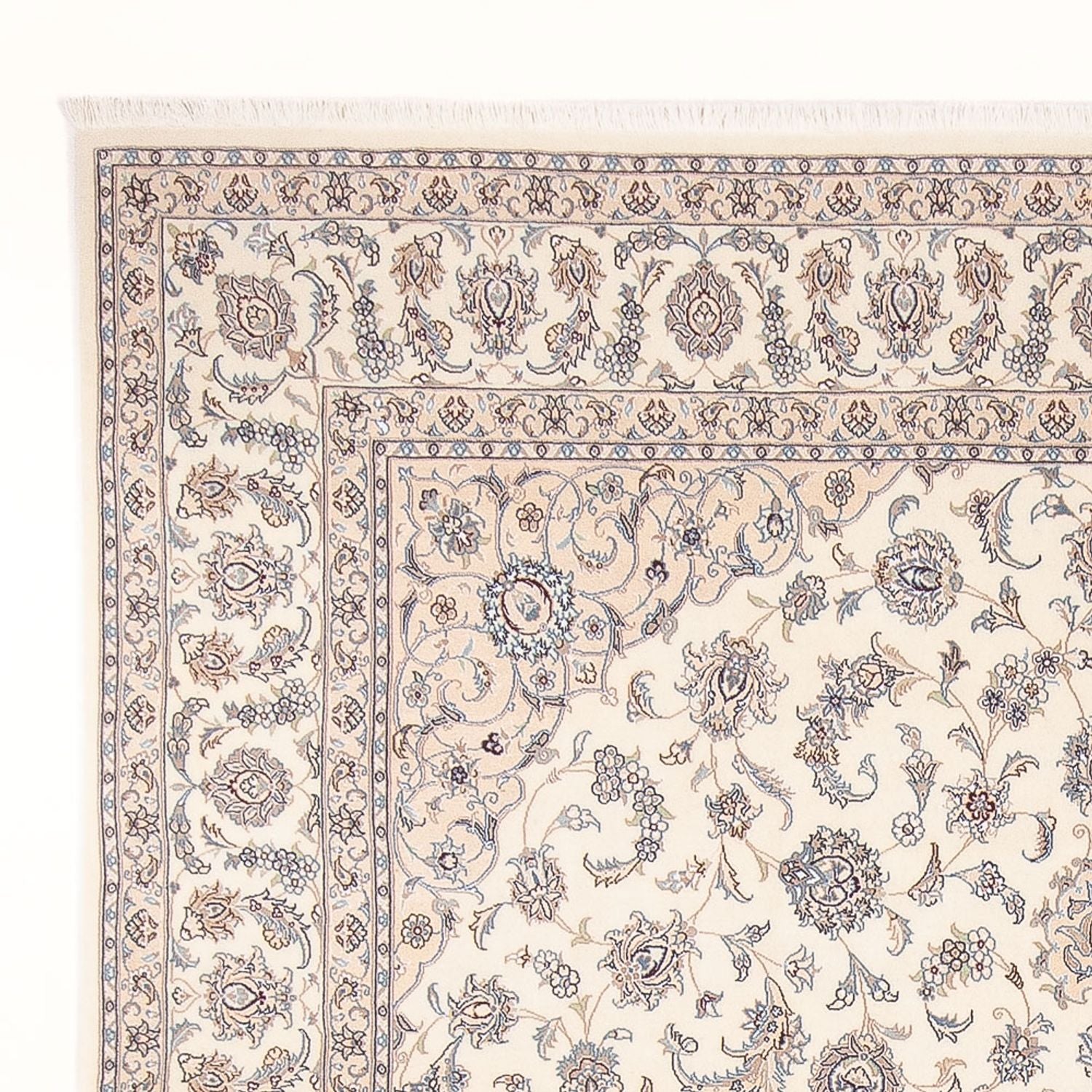 Perserteppich - Nain - Premium - 297 x 250 cm - creme