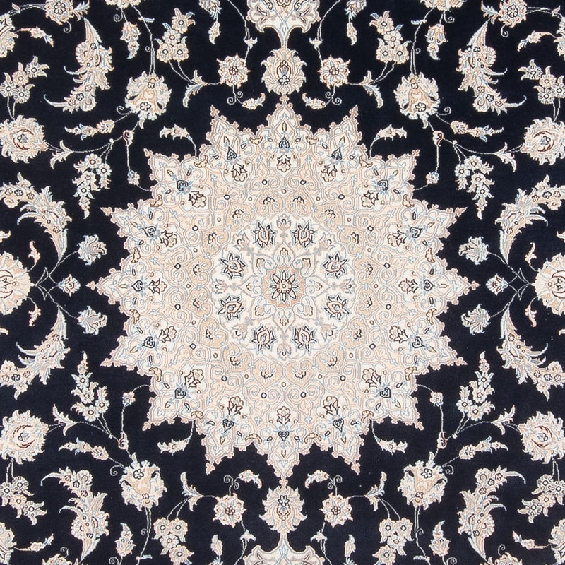 Tapis persan - Nain - Premium - 340 x 246 cm - bleu foncé