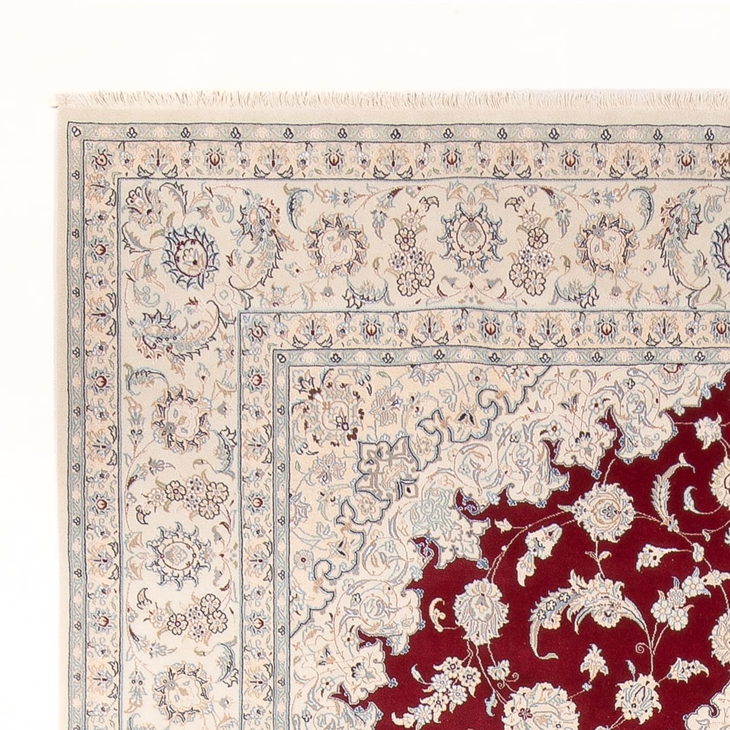 Tapis persan - Nain - Premium - 348 x 250 cm - rouge