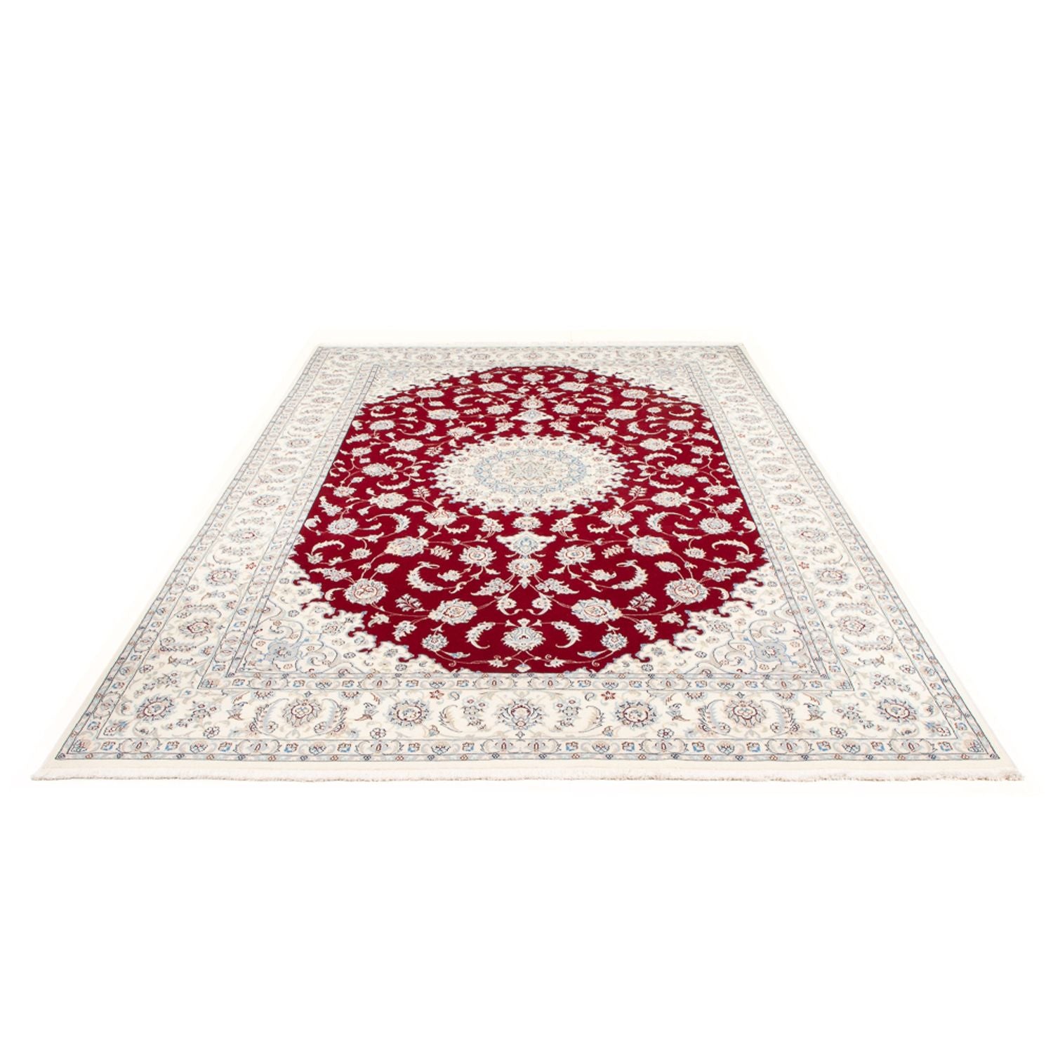 Tapis persan - Nain - Premium - 300 x 198 cm - rouge