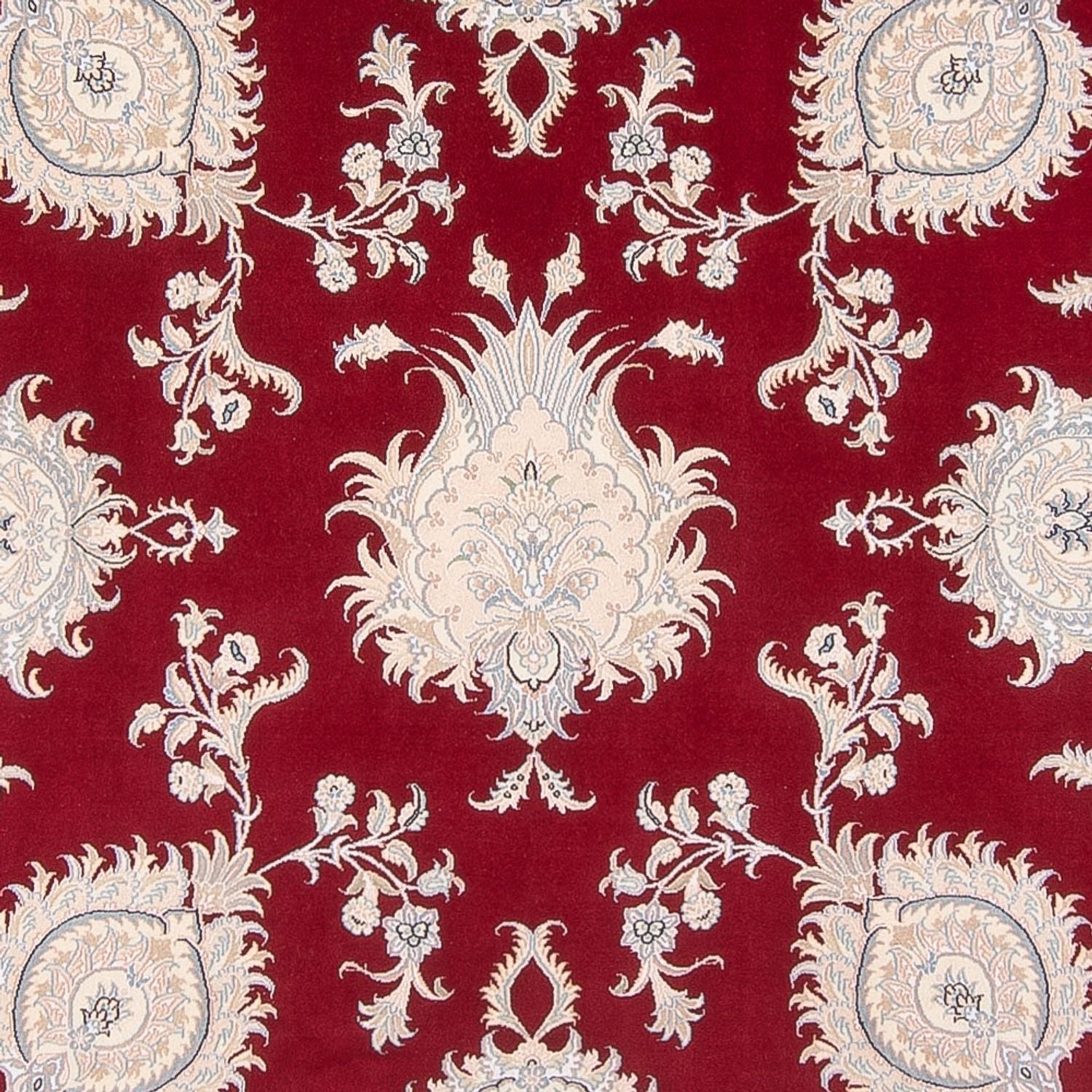 Tapis persan - Nain - Premium - 291 x 247 cm - rouge