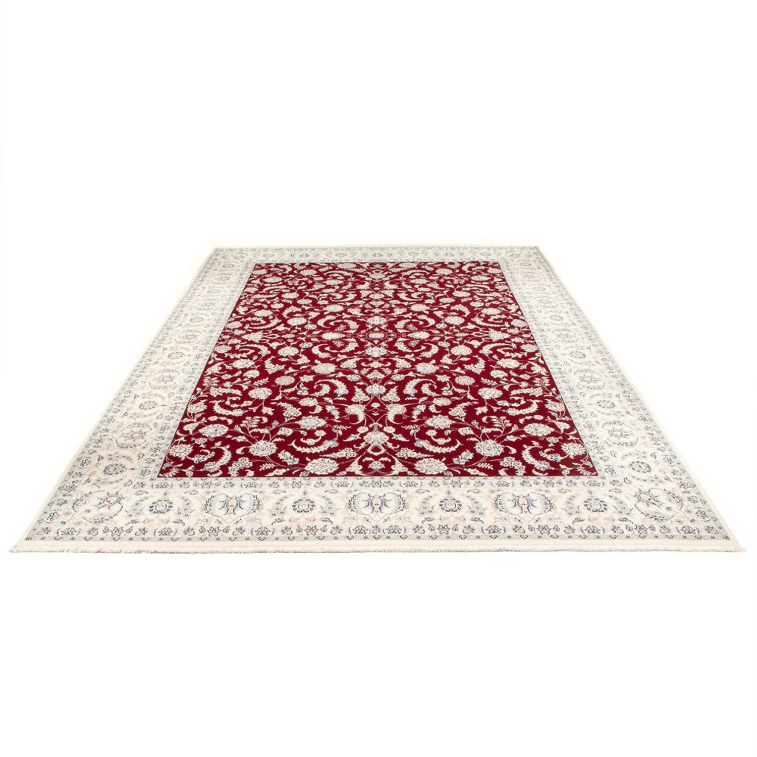 Tapis persan - Nain - Premium - 350 x 245 cm - rouge