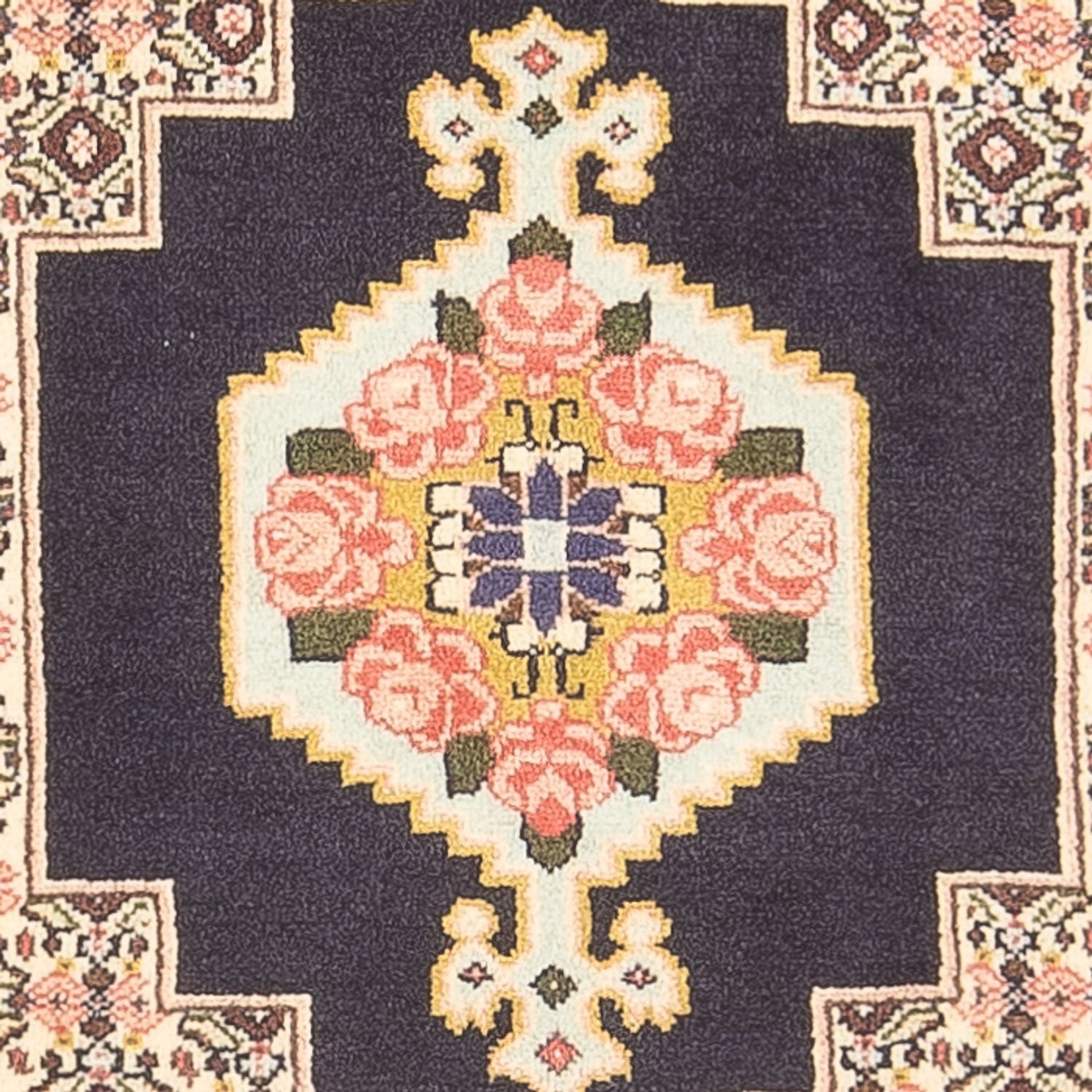 Perserteppich - Classic - 105 x 78 cm - dunkelblau