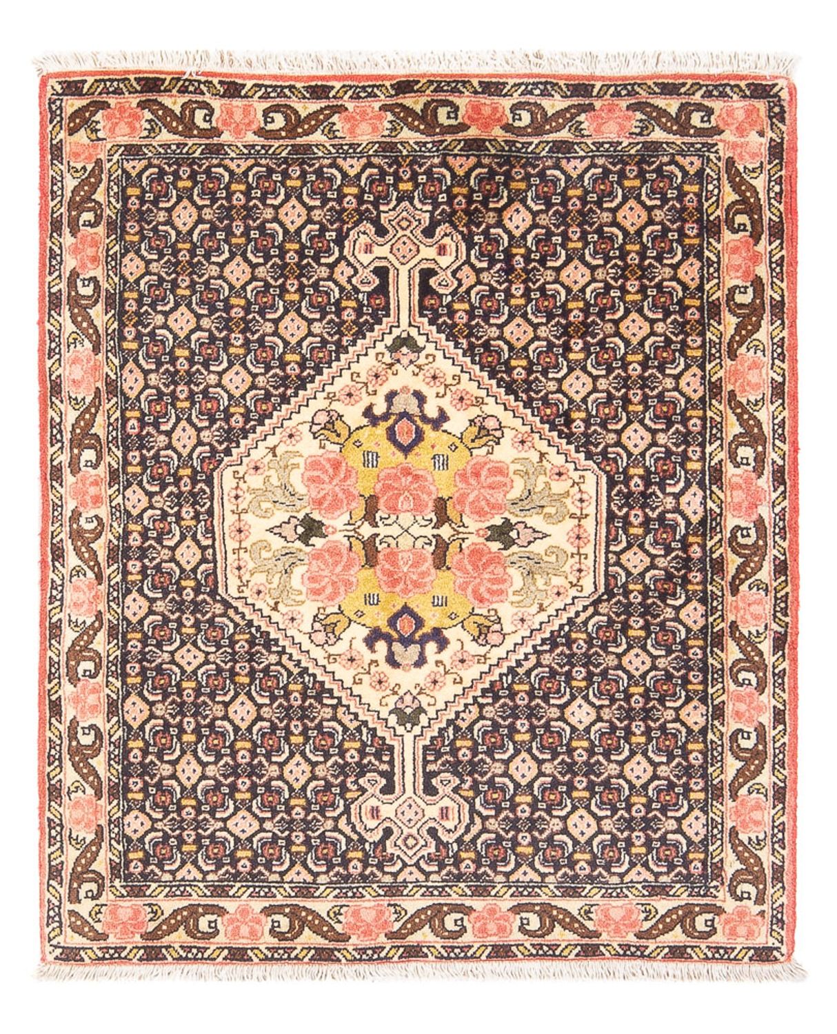 Perserteppich - Classic - 98 x 74 cm - dunkelblau