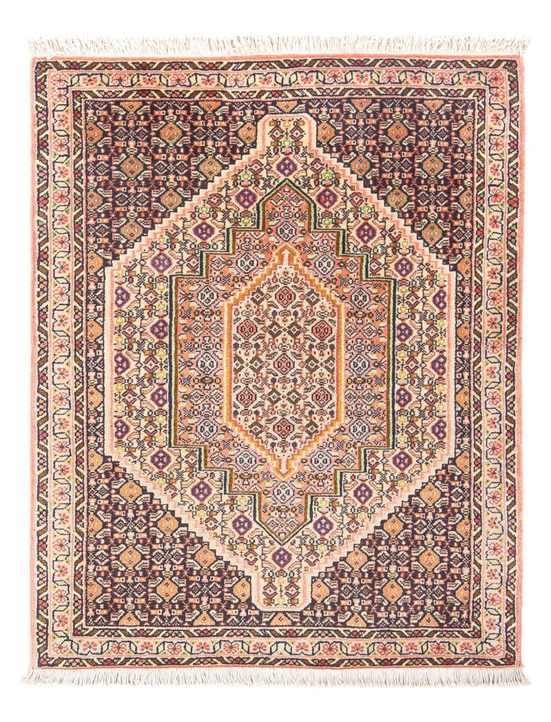 Tapis persan - Classique - 98 x 75 cm - bleu foncé