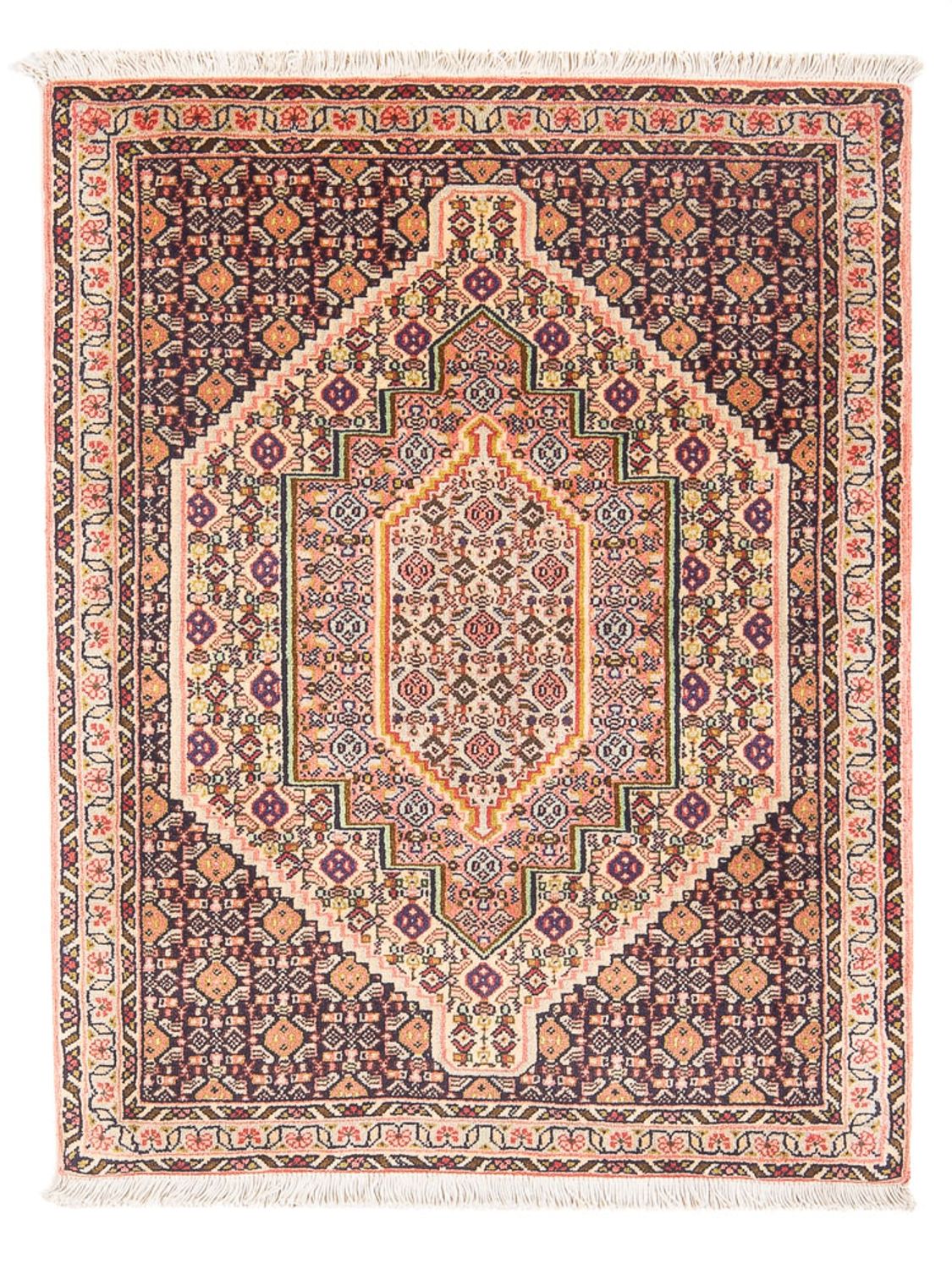 Perserteppich - Classic - 102 x 75 cm - dunkelblau