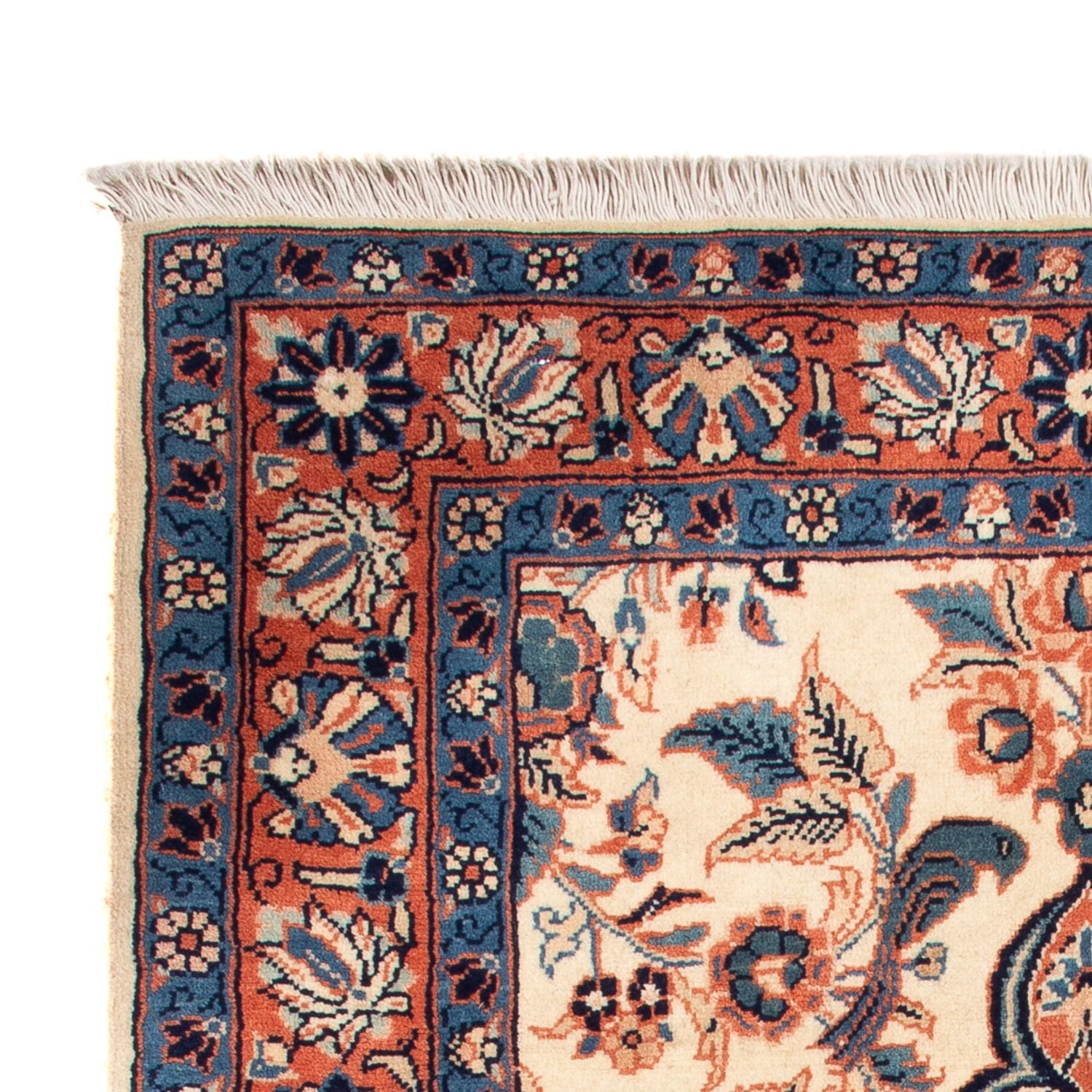 Tapis persan - Classique - 130 x 76 cm - crème
