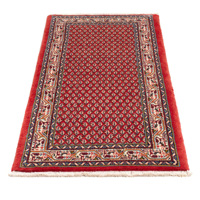 Tapis persan - Mir - 128 x 60 cm - rouge