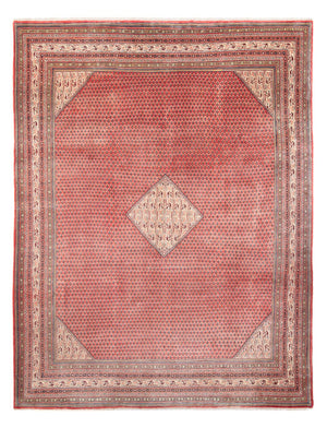 Tapis persan - Mir - 414 x 306 cm - rouge
