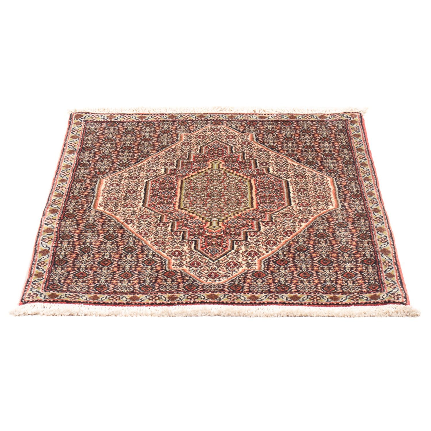 Tapis persan - Classique - 92 x 72 cm - bleu foncé