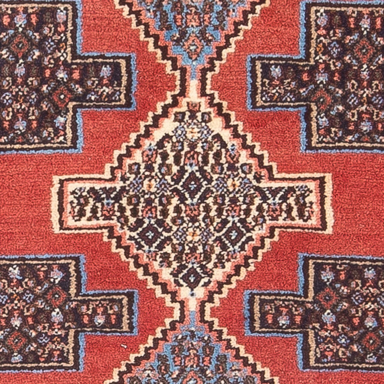 Perserteppich - Classic - 103 x 75 cm - dunkelblau