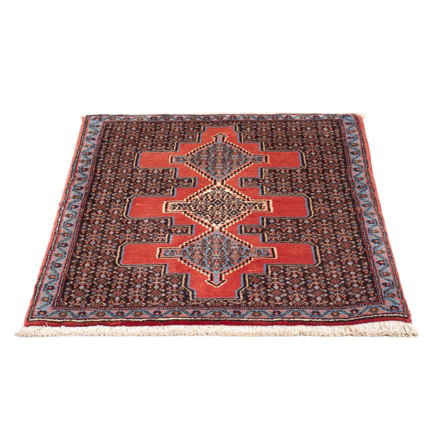 Perserteppich - Classic - 103 x 75 cm - dunkelblau