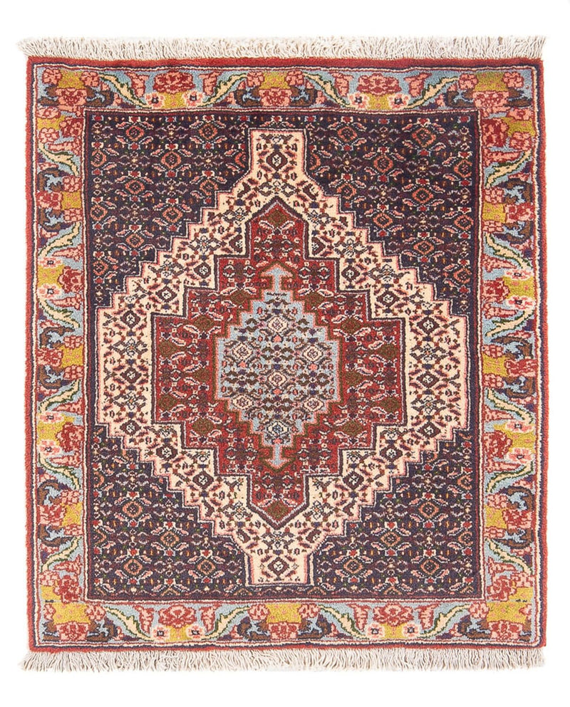 Perserteppich - Classic - 96 x 76 cm - dunkelblau