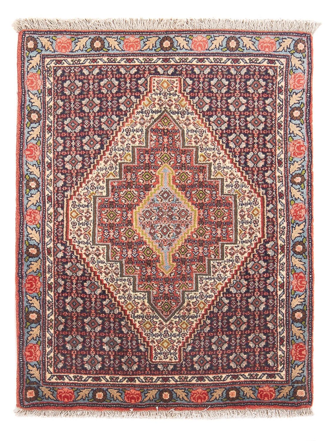 Perserteppich - Classic - 106 x 76 cm - dunkelblau