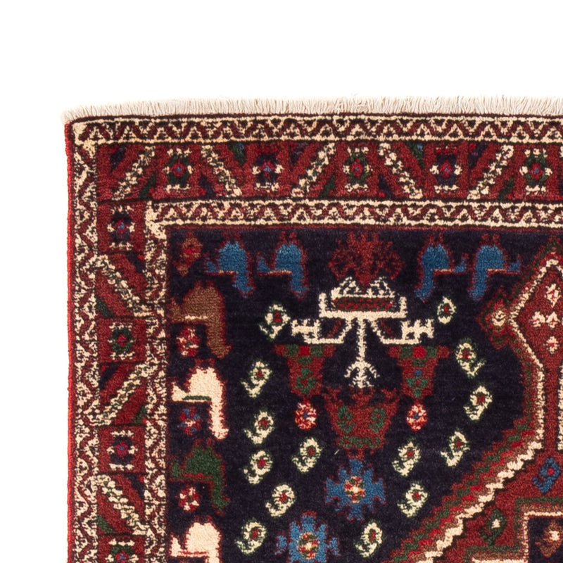 Perserteppich - Nomadic - 150 x 97 cm - dunkelblau
