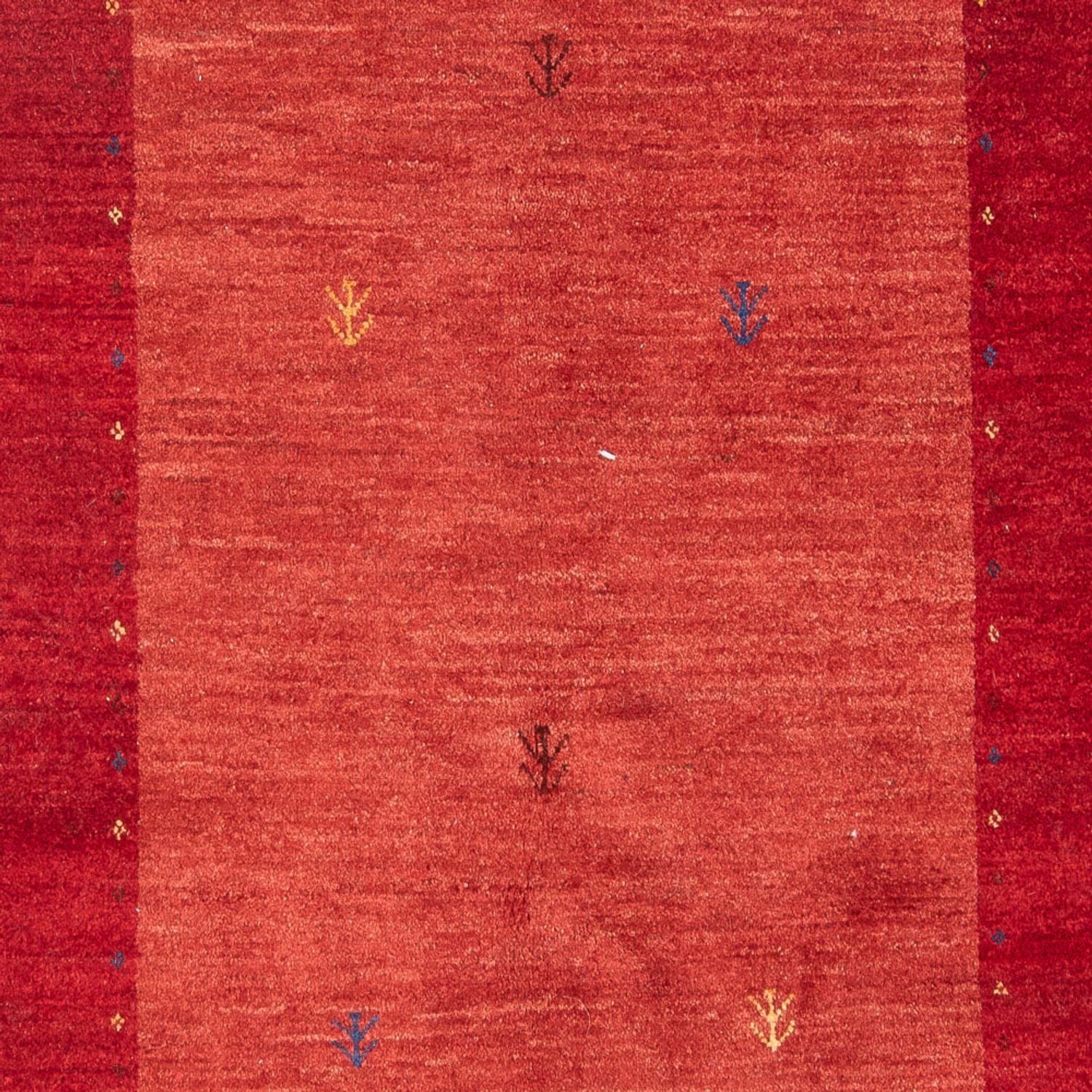 Tapis Gabbeh - Persan - 200 x 154 cm - rouge
