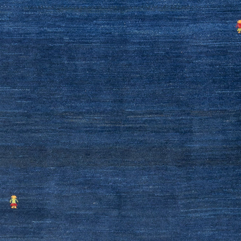 Gabbeh Teppich - Perser - 195 x 155 cm - dunkelblau