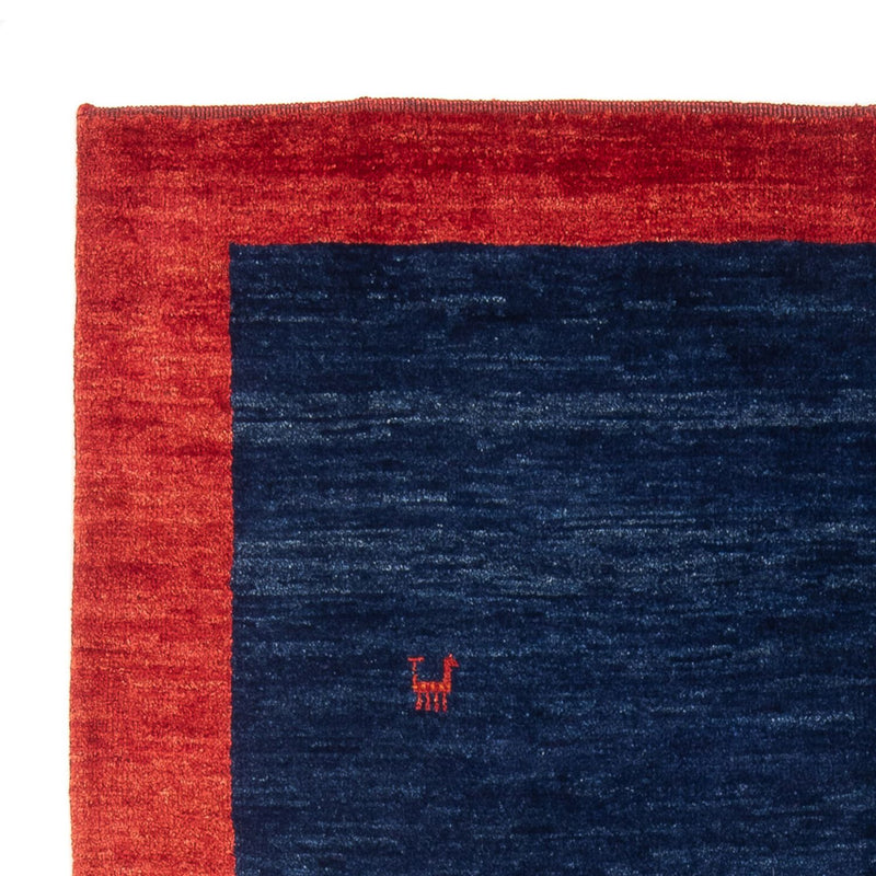 Tapis Gabbeh - Persan - 200 x 141 cm - bleu foncé