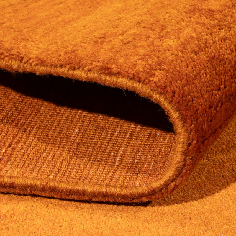 Tapis Gabbeh - Persan - 192 x 145 cm - orange