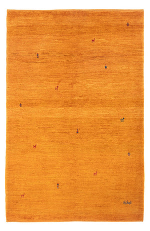 Tapis Gabbeh - Persan - 202 x 140 cm - orange