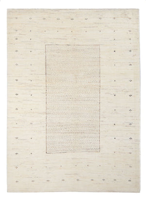 Tapis Gabbeh - Persan - 192 x 140 cm - argent