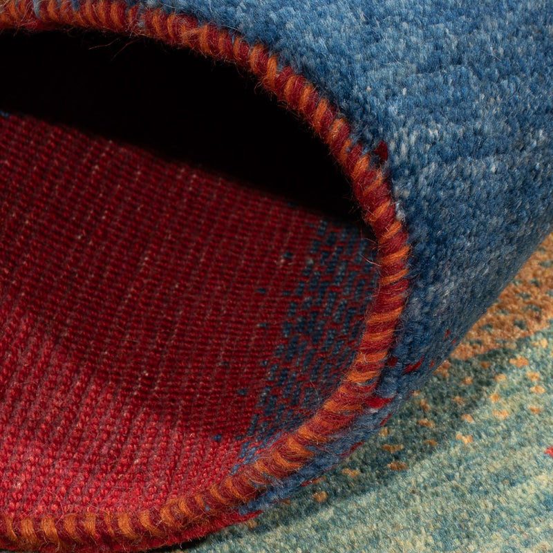 Tapis Gabbeh - Persan - 151 x 104 cm - multicolore