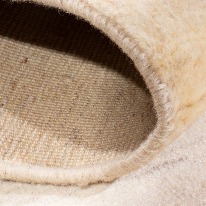 Tapis Gabbeh - Persan - 150 x 97 cm - blanc