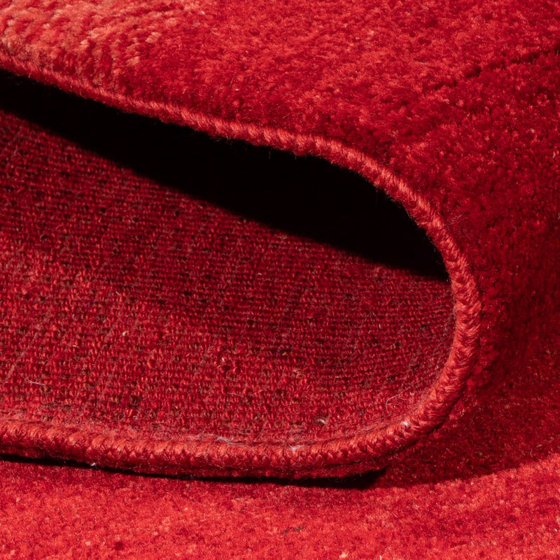 Tapis Gabbeh - Persan - 190 x 147 cm - rouge