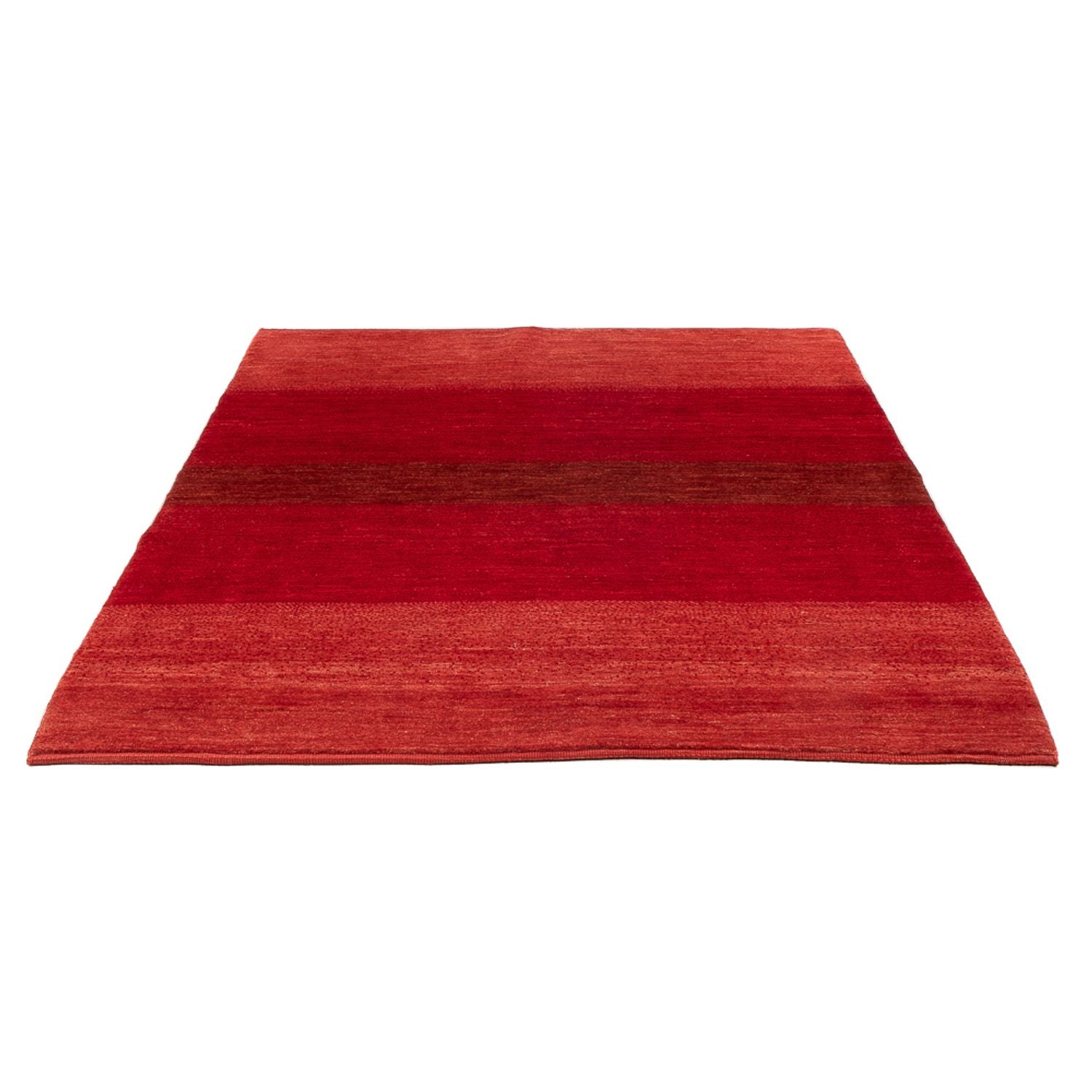Tapis Gabbeh - Persan - 190 x 147 cm - rouge