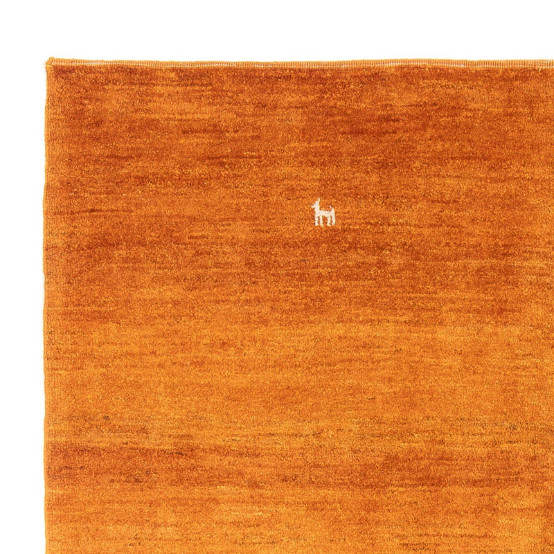 Tapis Gabbeh - Persan - 196 x 150 cm - orange