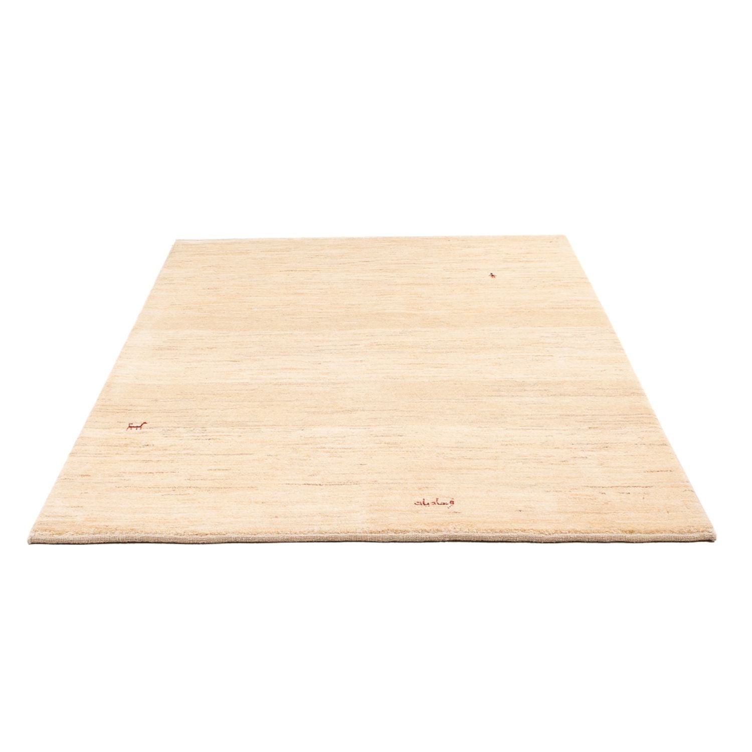 Tapis Gabbeh - Persan - 187 x 130 cm - beige