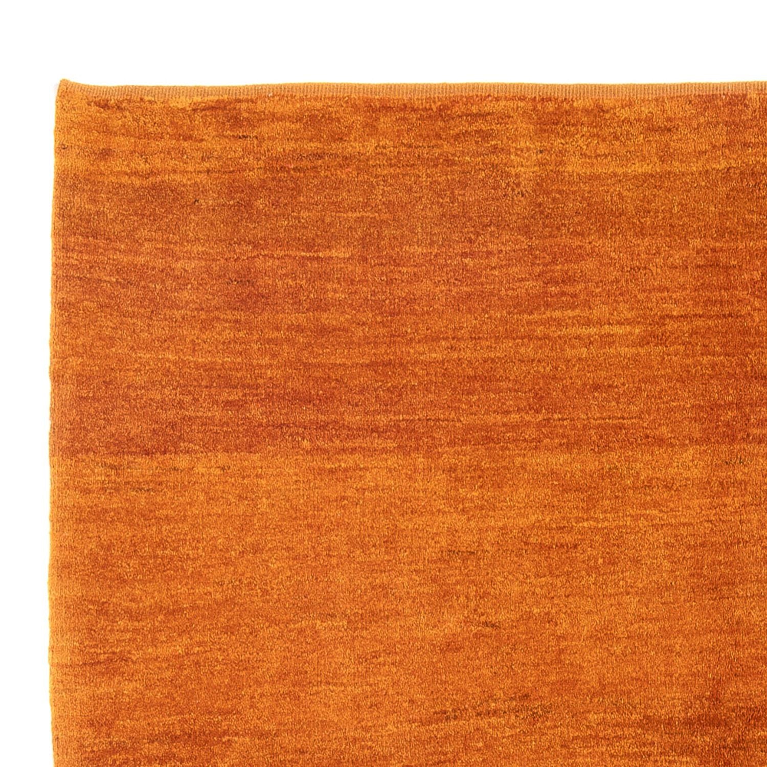 Tapis Gabbeh - Persan - 195 x 155 cm - orange