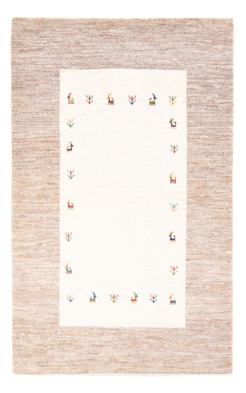 Tapis Gabbeh - Persan - 156 x 103 cm - multicolore