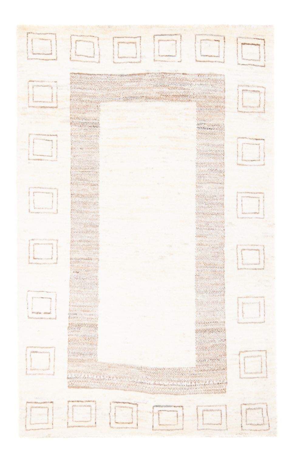 Tapis Gabbeh - Persan - 151 x 98 cm - multicolore