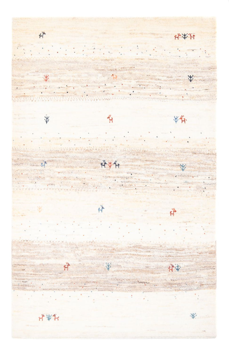 Tapis Gabbeh - Persan - 160 x 107 cm - multicolore