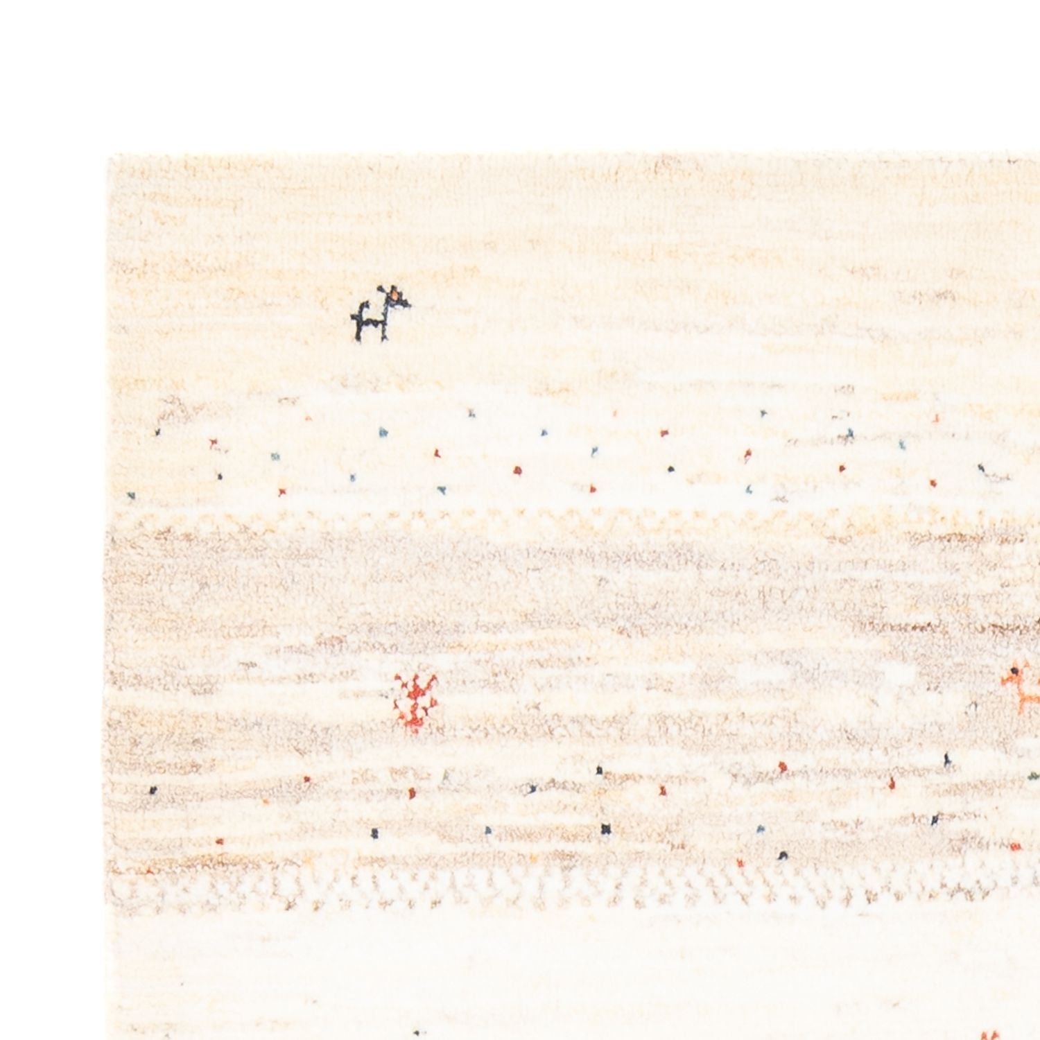 Tapis Gabbeh - Persan - 160 x 107 cm - multicolore