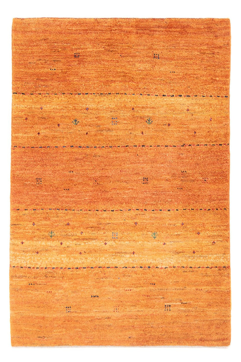 Tapis Gabbeh - Persan - 142 x 98 cm - orange