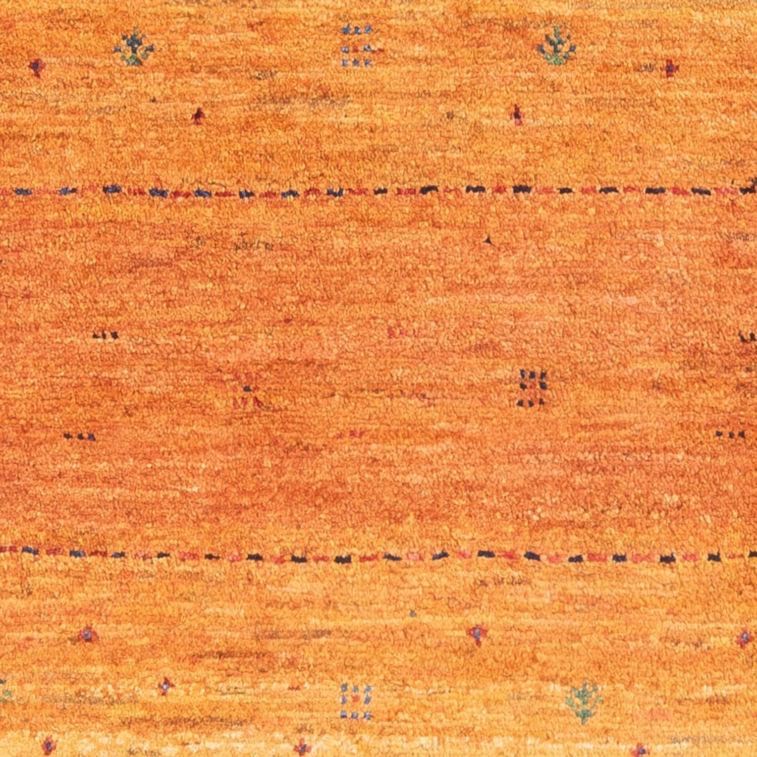 Tapis Gabbeh - Persan - 142 x 98 cm - orange
